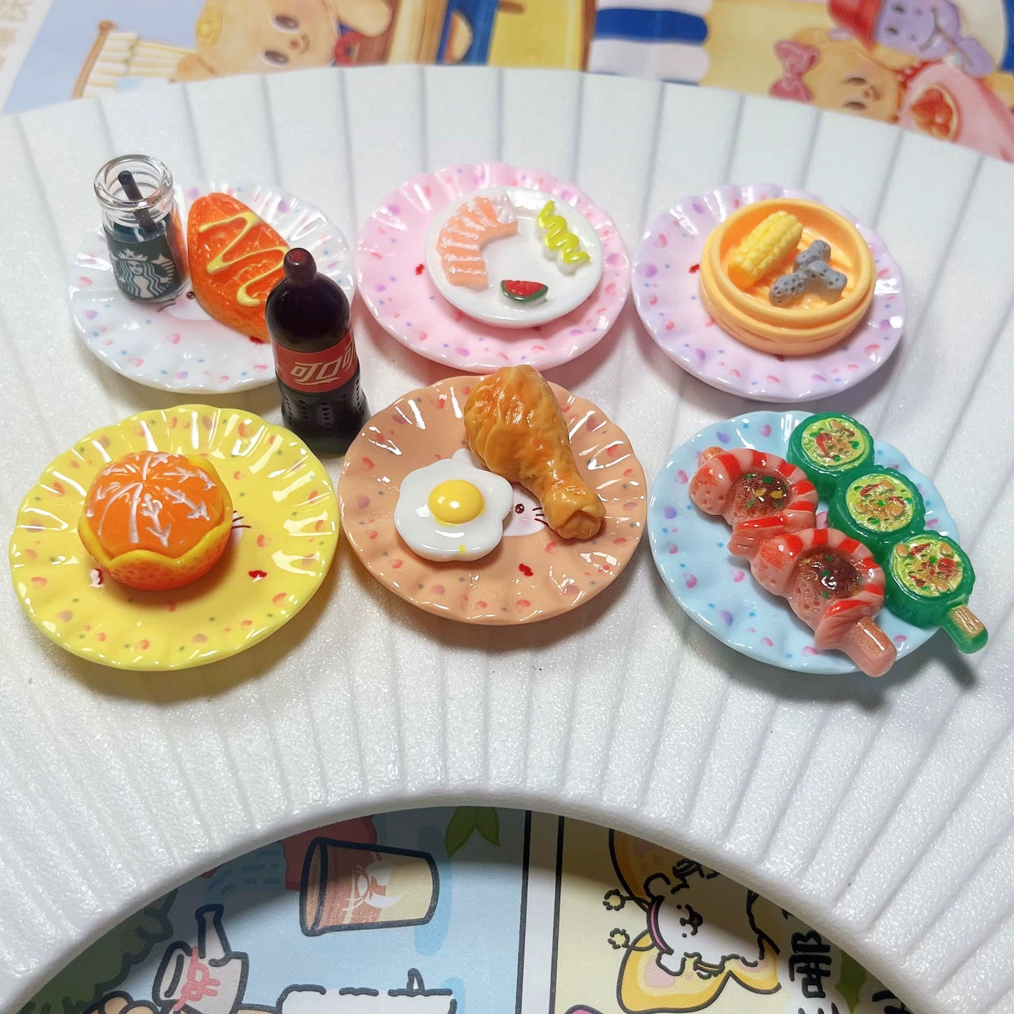 Miniature HelloKitty Plates