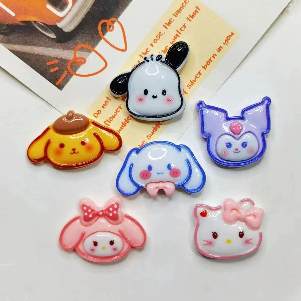 Sanrio Head Charms