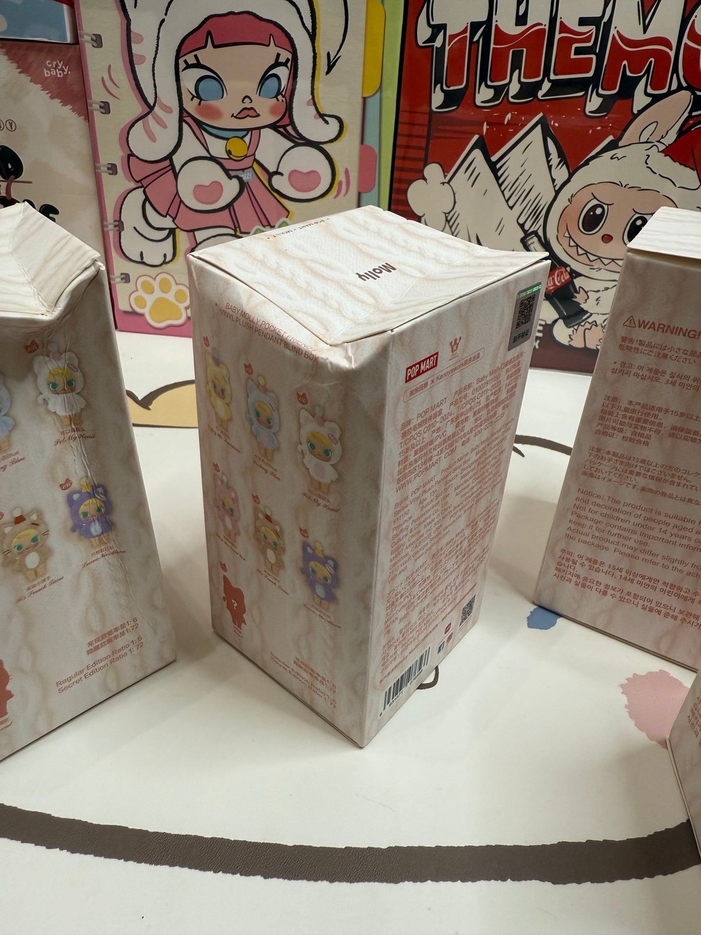 (Outer box damaged only) Baby MOLLY Pocket Friends Series