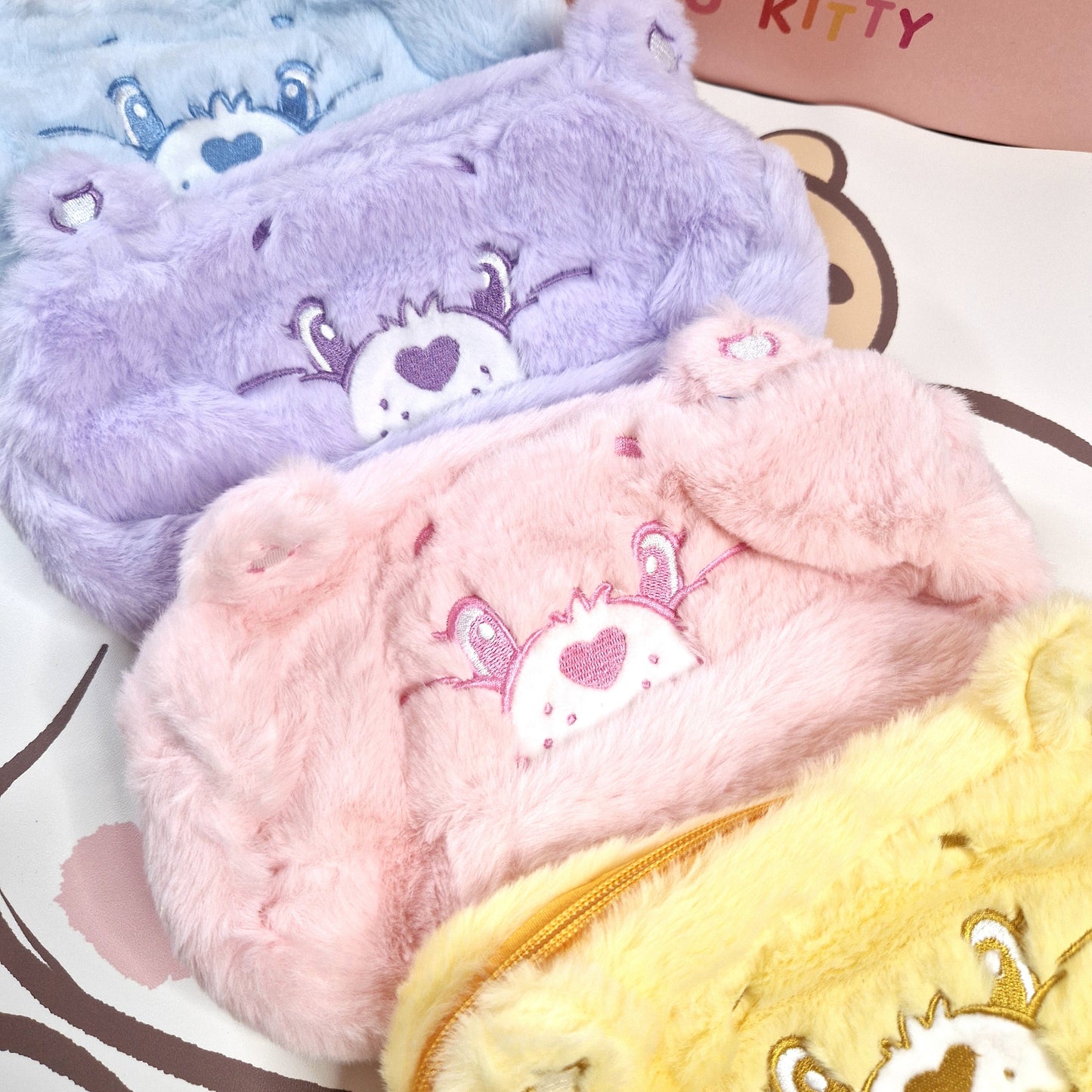 Care Bears Fluffy Pouch
