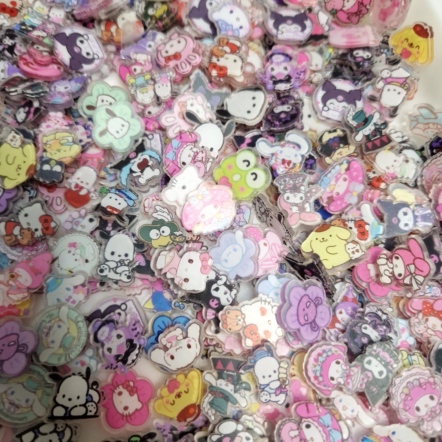 Acrylic Charms 1-2cm
