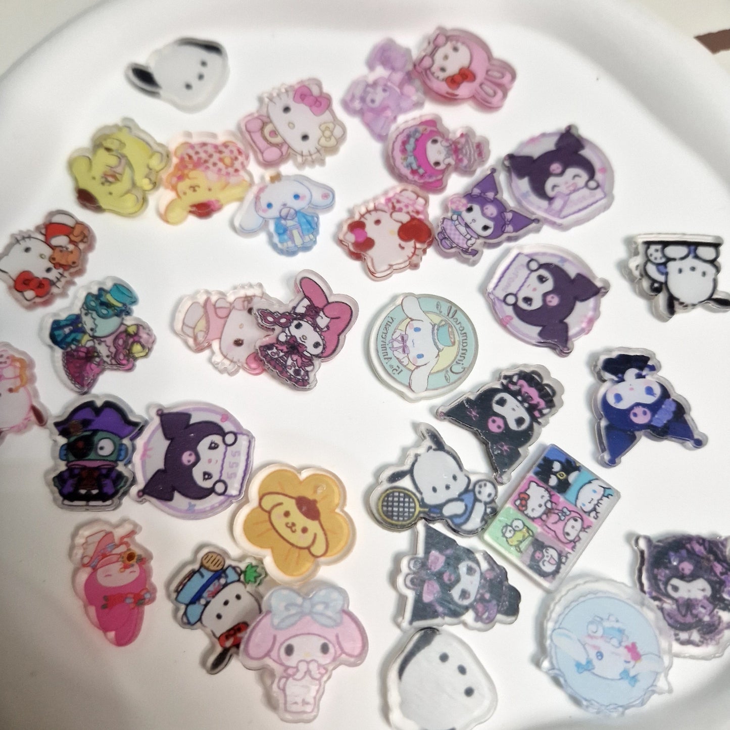 Acrylic Charms 1-2cm