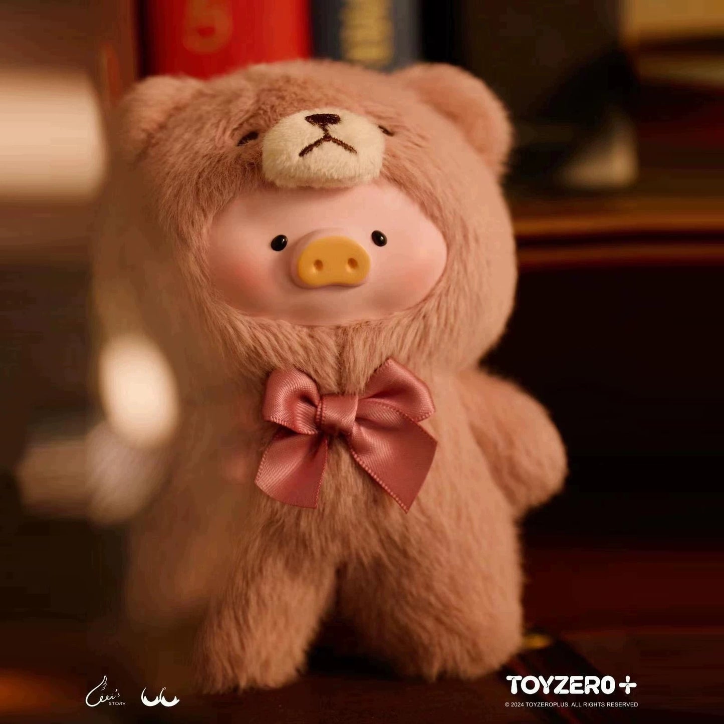 LuLu Pig Vintage Teddy Vinyl Face