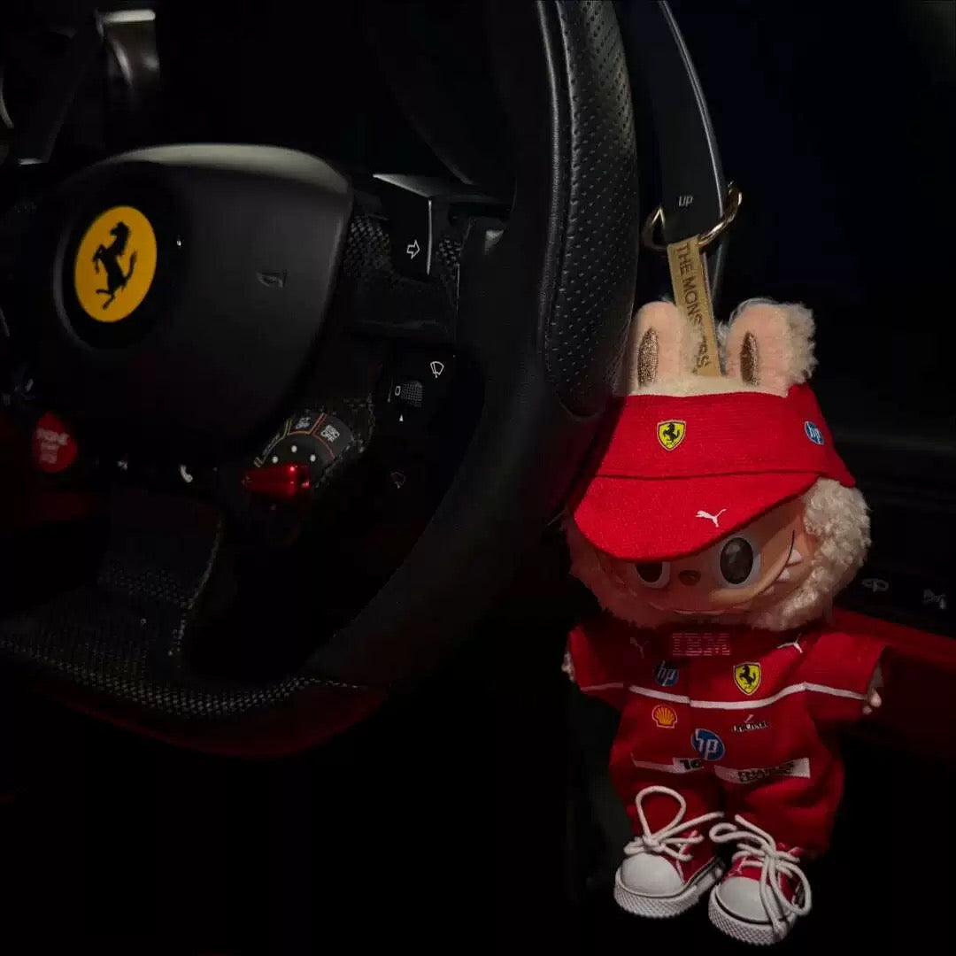 Labubu F1 Ferrari Uniform