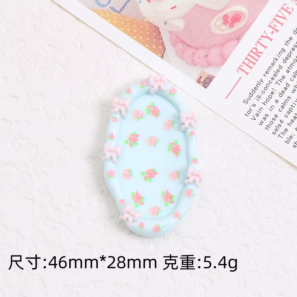 Cute Miniature Plates (long)