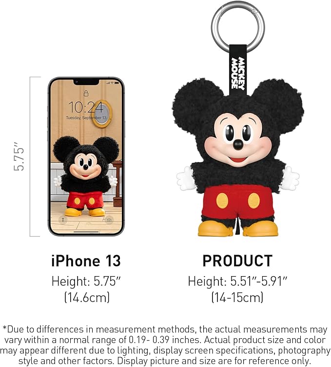 Mickey Family Cute Together Keychain Series