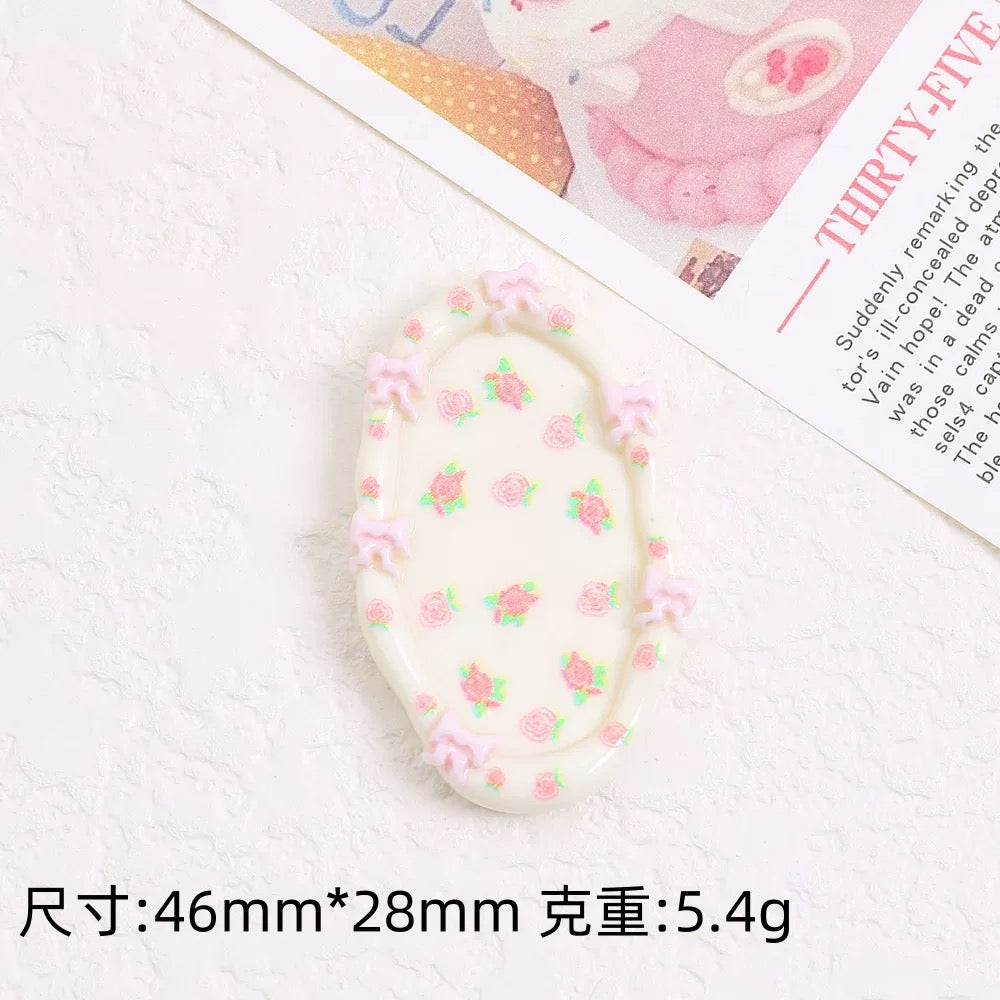 Cute Miniature Plates (long)