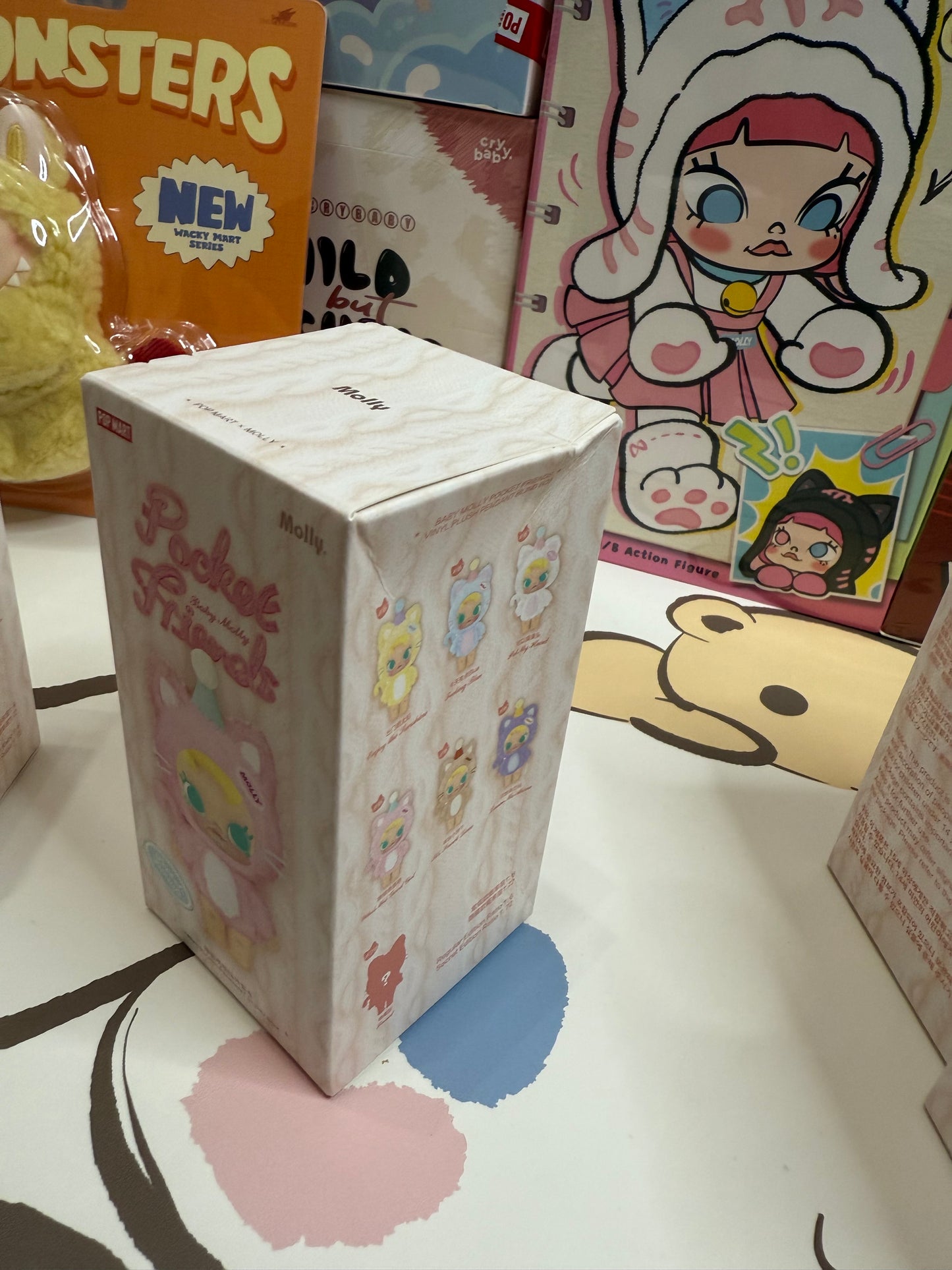 (Outer box damaged only) Baby MOLLY Pocket Friends Series