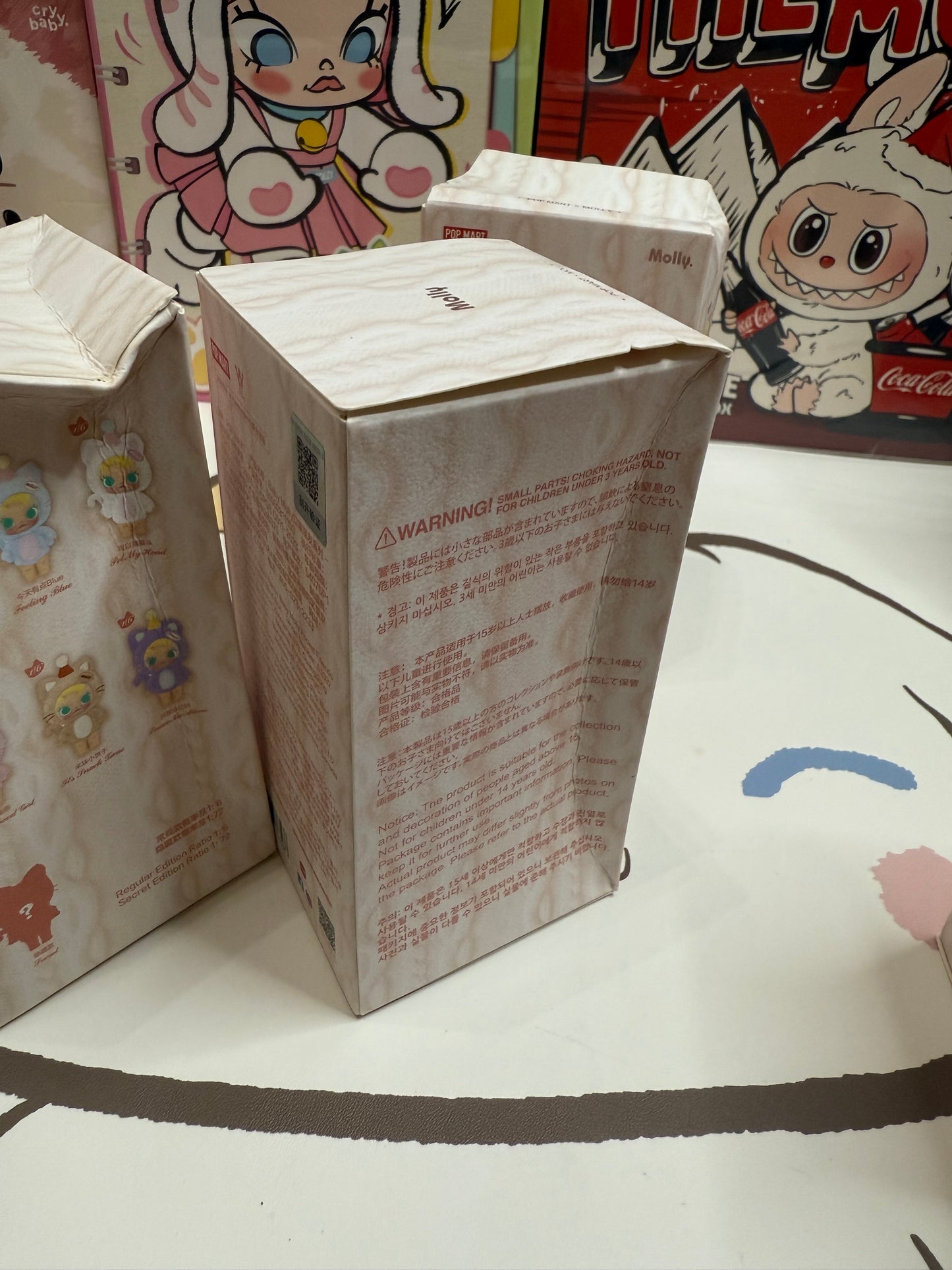 (Outer box damaged only) Baby MOLLY Pocket Friends Series