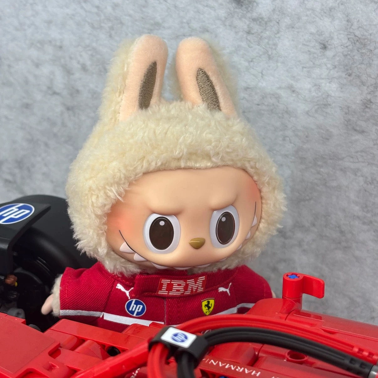 Labubu F1 Ferrari Uniform