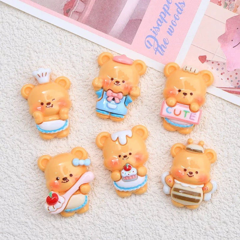 Kawaii Bear Charms