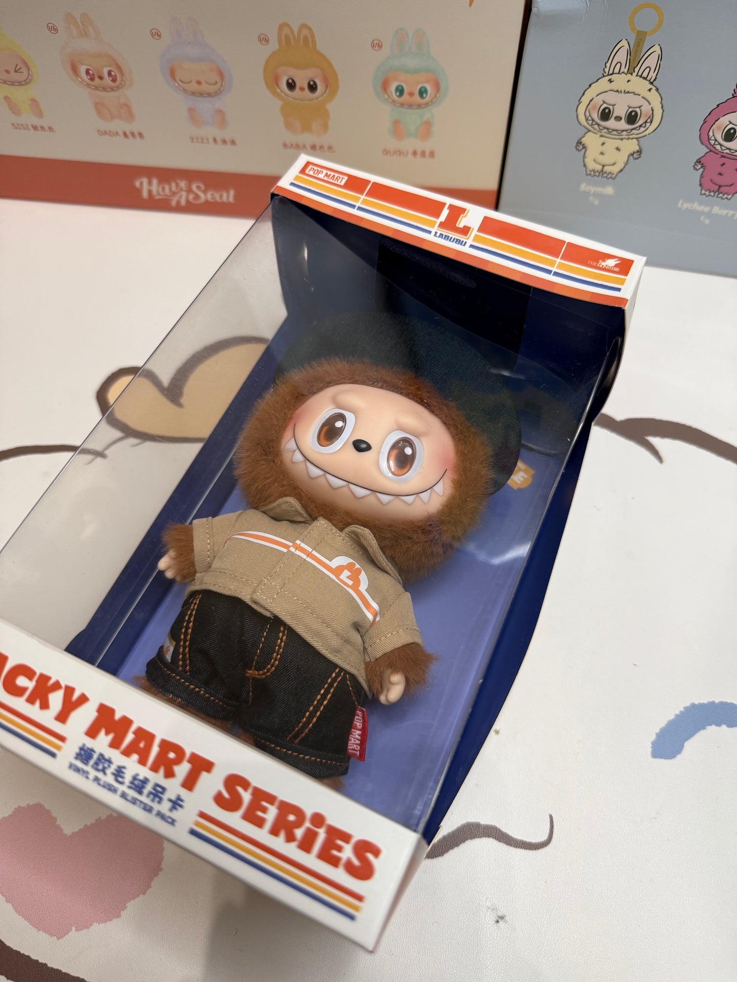 (outer box damaged) The Monsters Wacky Mart Series Vinyl Plush Hanging Card