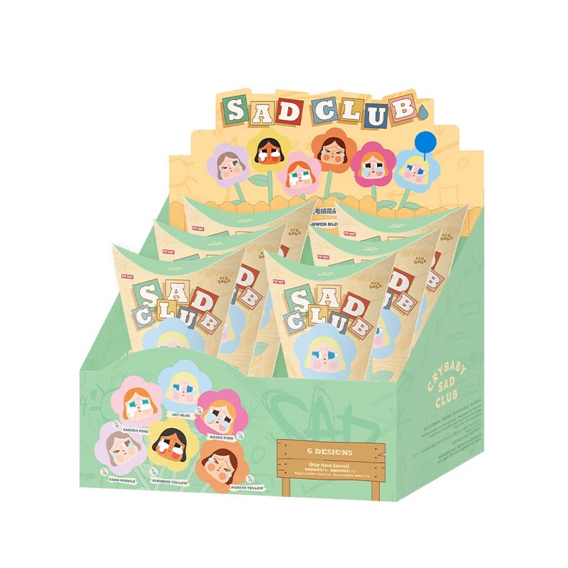 CryBaby Sad Club Series - Plush Flower Blind Box