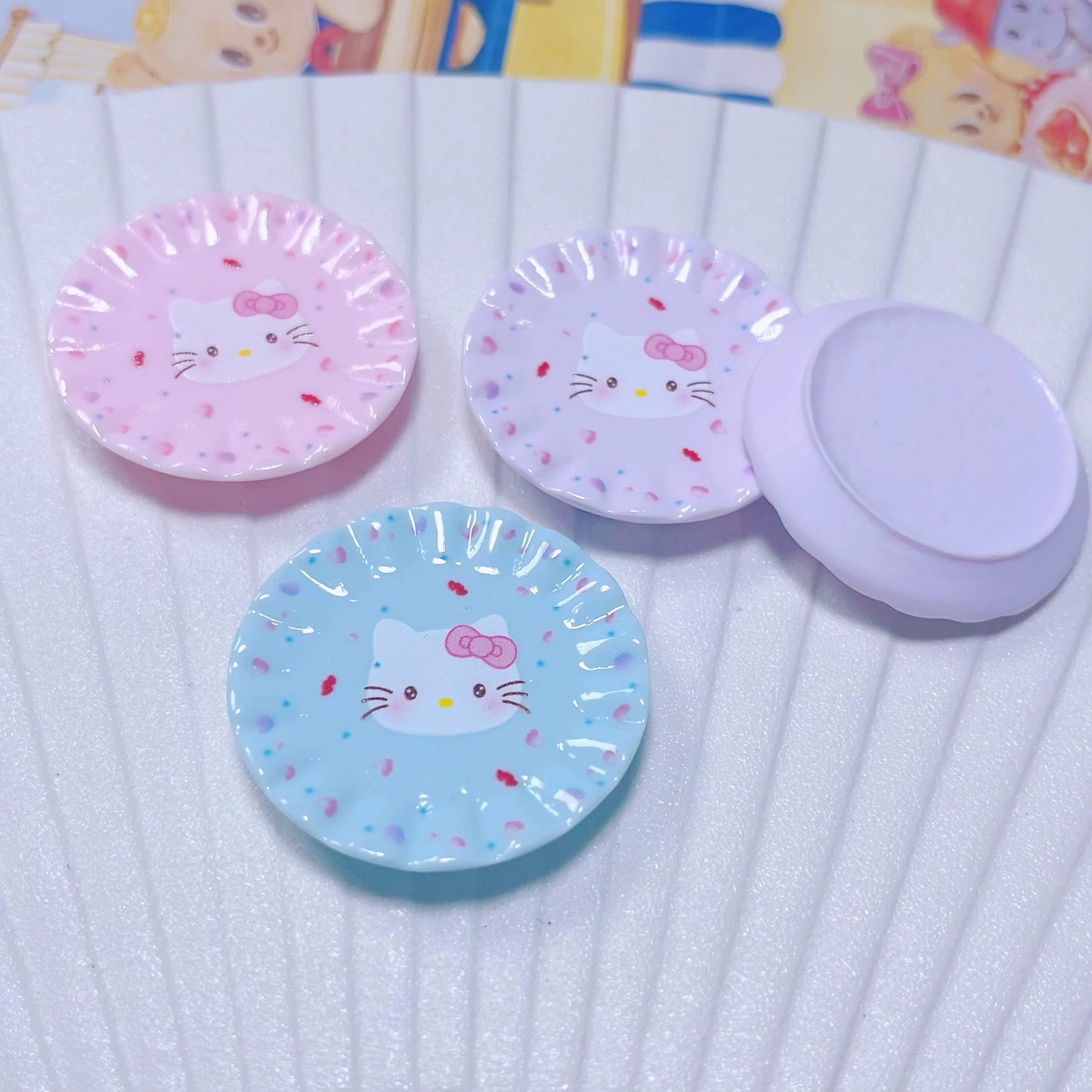 Miniature HelloKitty Plates