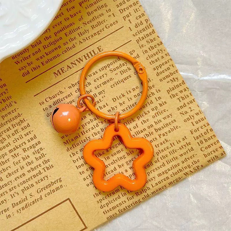 Star and Bell Keyring
