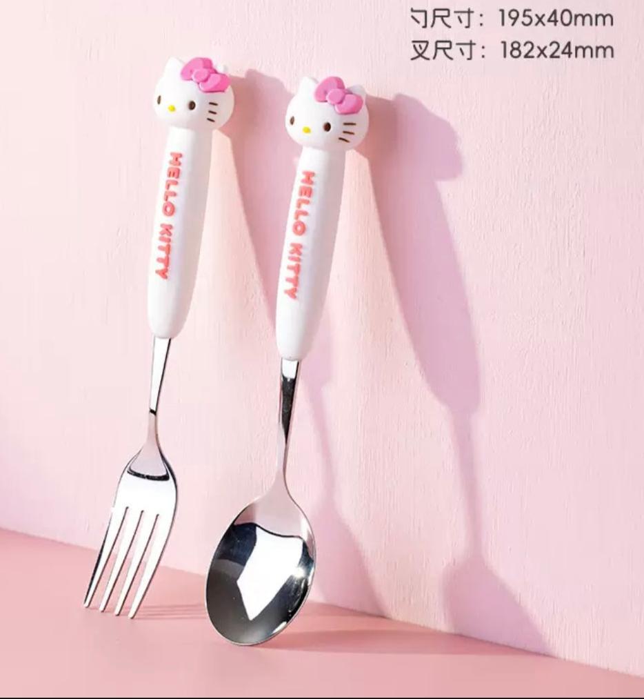 Sanrio Fork And Spoon