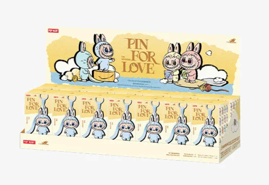 THE MONSTERS Pin For Love Series - Vinyl Plush Pendant Blind Box (A-M)
