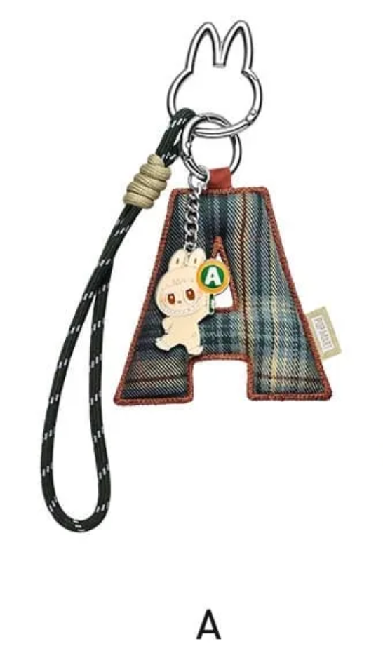 THE MONSTERS Pin for Love Series- Letter Pendant Blind Box (A-M)