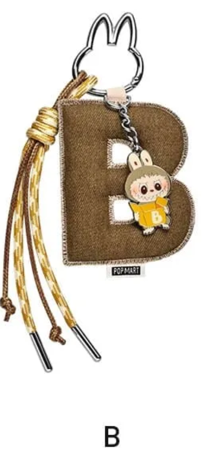 THE MONSTERS Pin for Love Series- Letter Pendant Blind Box (A-M)