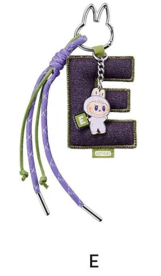 THE MONSTERS Pin for Love Series- Letter Pendant Blind Box (A-M)