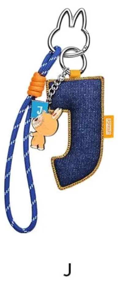 THE MONSTERS Pin for Love Series- Letter Pendant Blind Box (A-M)