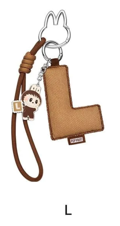 THE MONSTERS Pin for Love Series- Letter Pendant Blind Box (A-M)