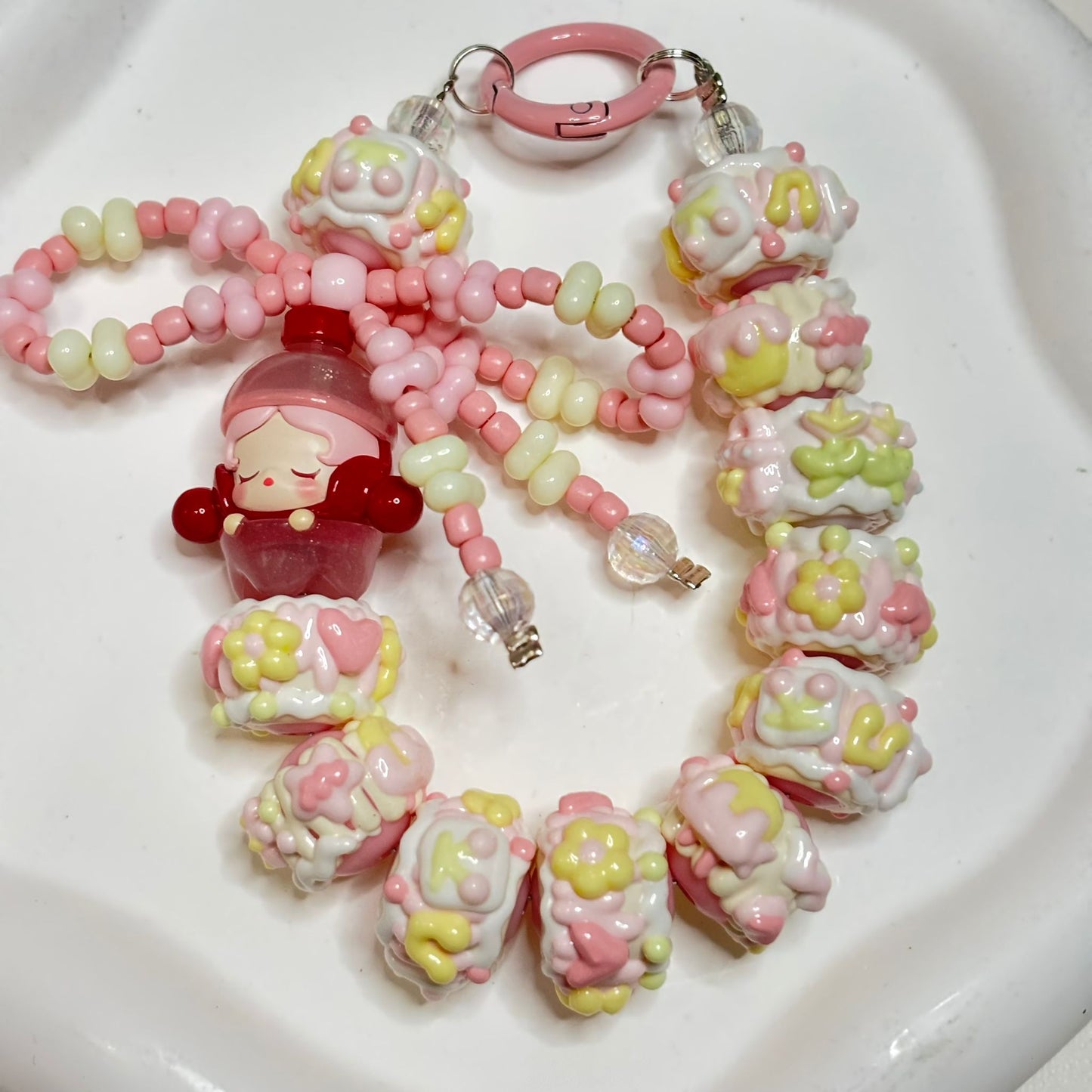 Skull Panda Phone Charm 2