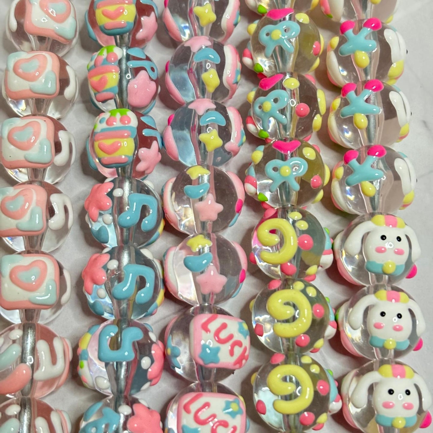 Hand Painted Beads