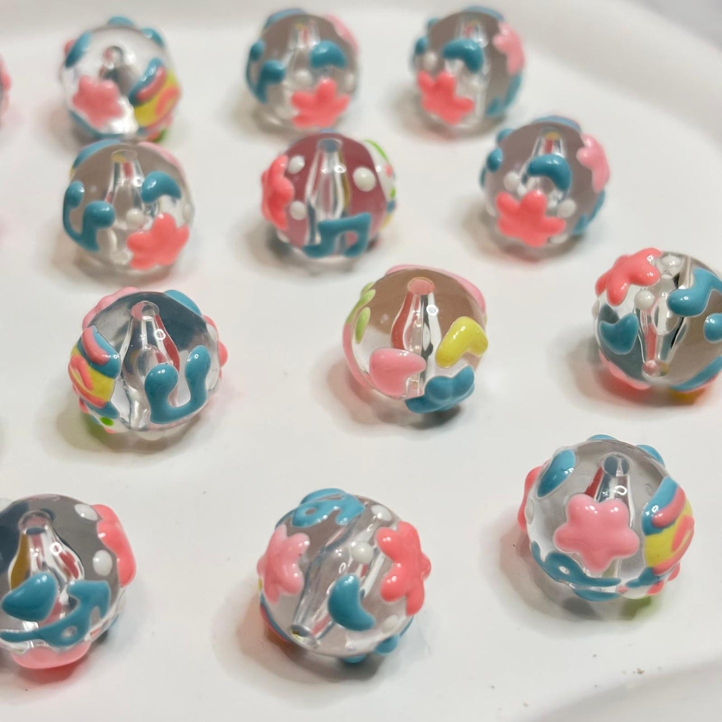 Hand Painted Beads