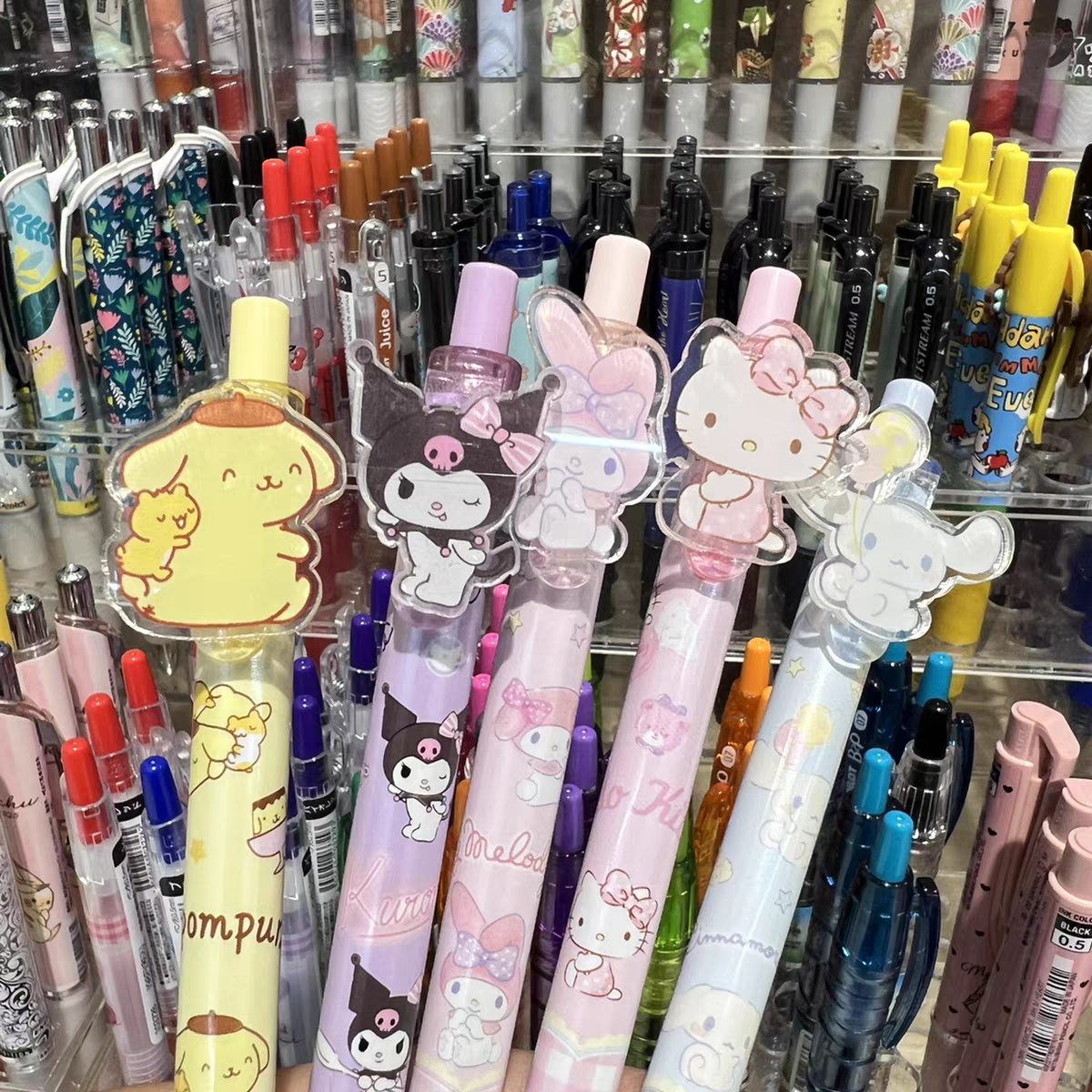 Sanrio Characters Charm Pen Set
