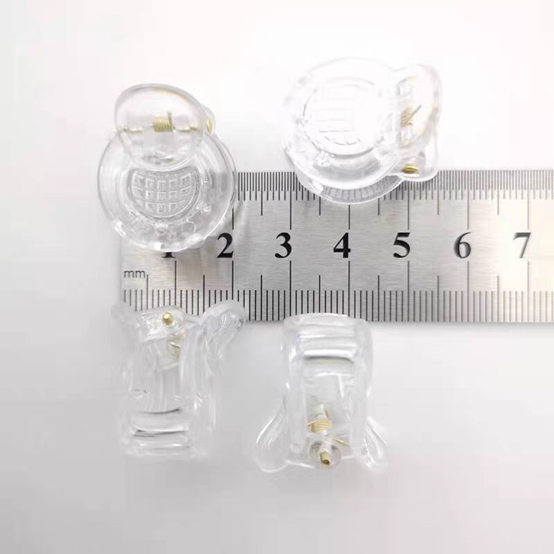Mini Clear Jaw Clips for DIY