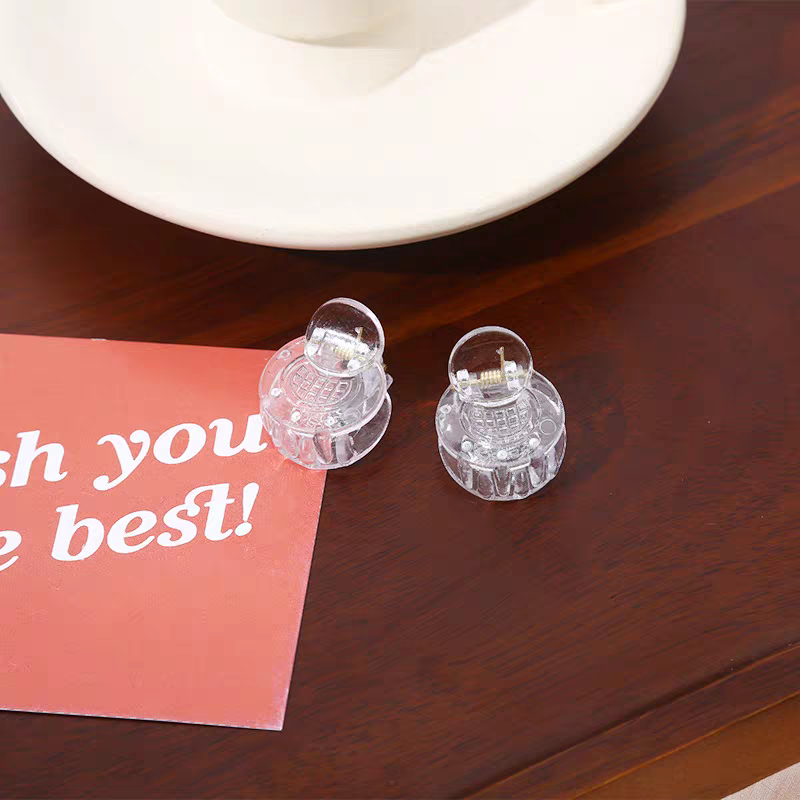 Mini Clear Jaw Clips for DIY