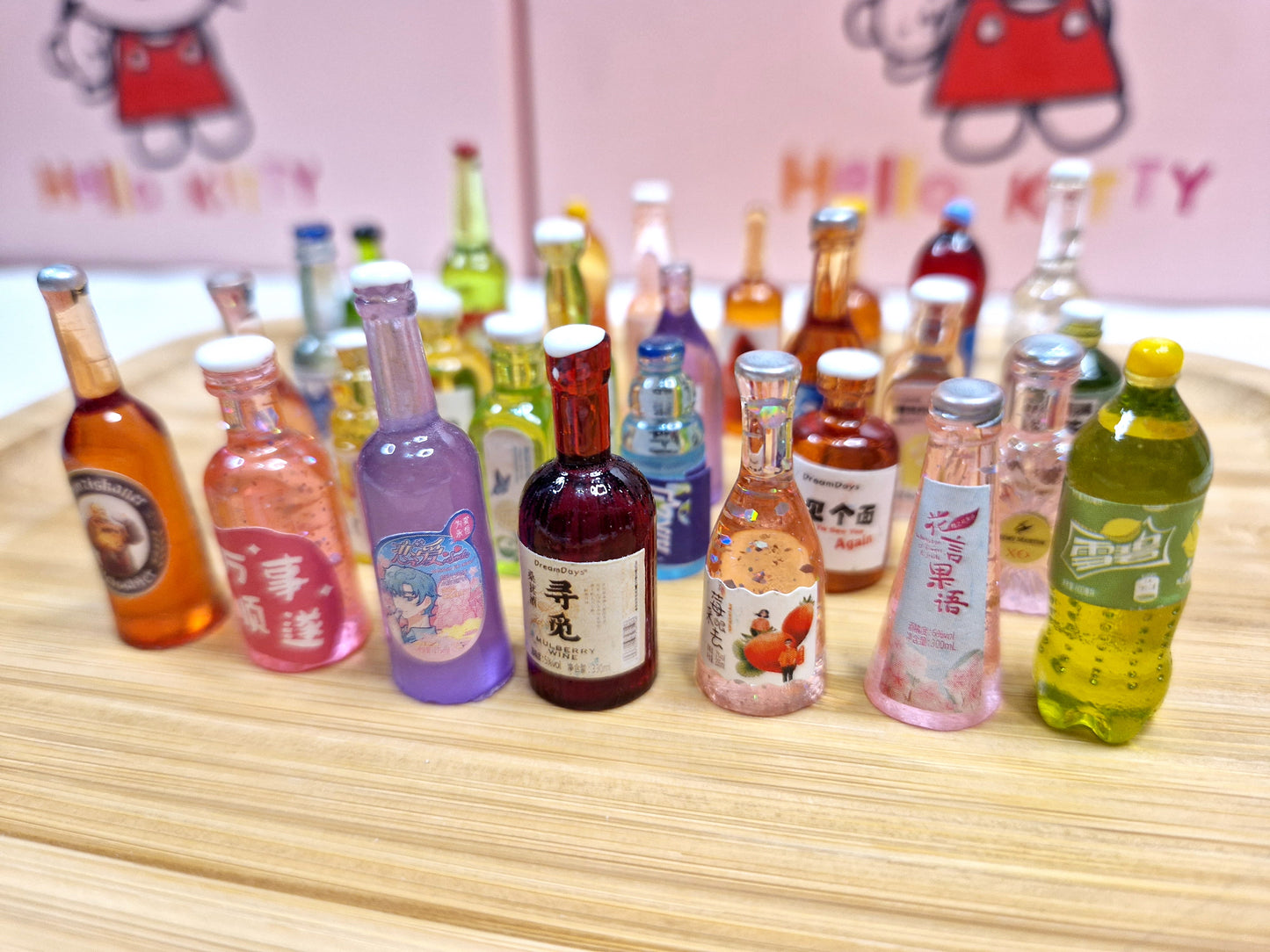 Mini alcohol / soft drink bottles