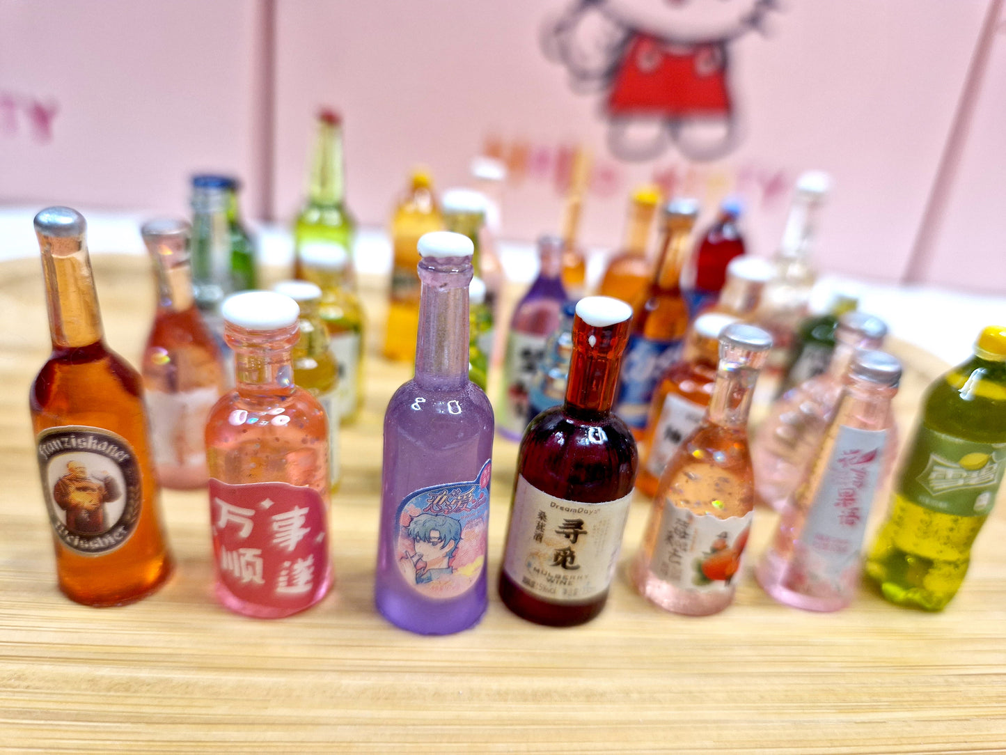 Mini alcohol / soft drink bottles