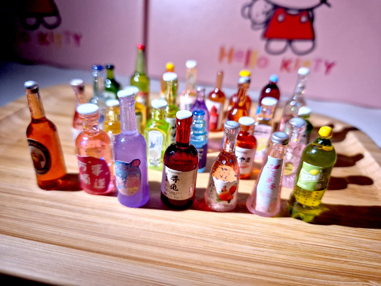 Mini alcohol / soft drink bottles