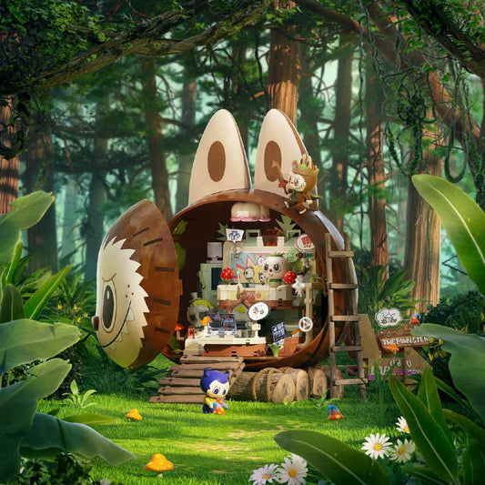 THE MONSTERS Forest Secret Base Series Blocks-Playful Home