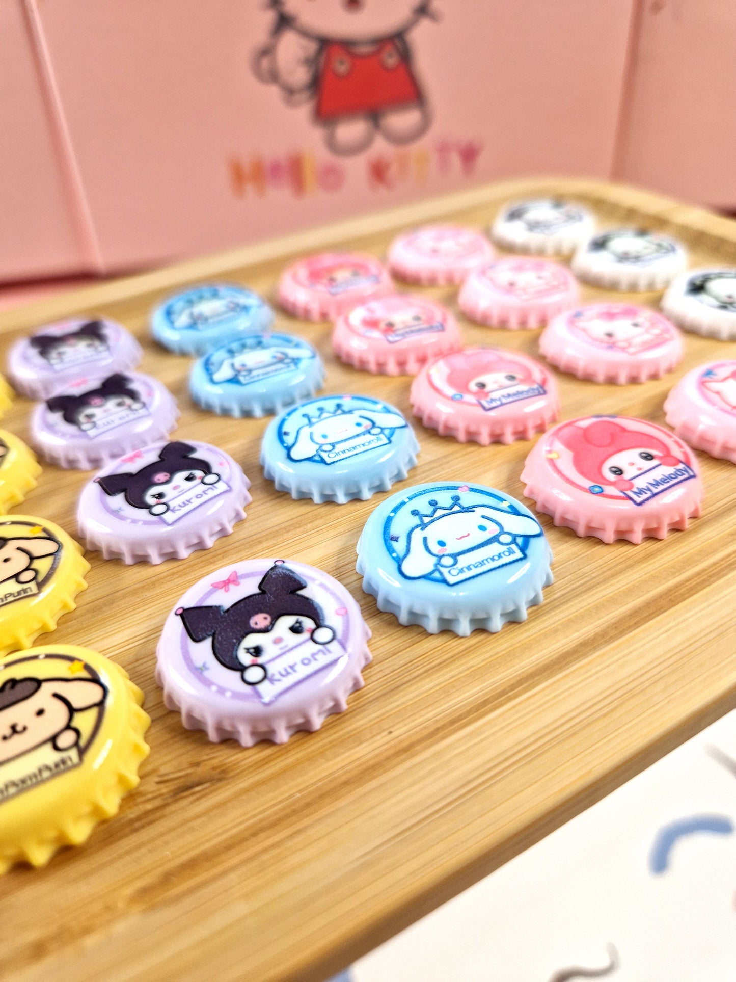 Sanrio Screw Cap Charms