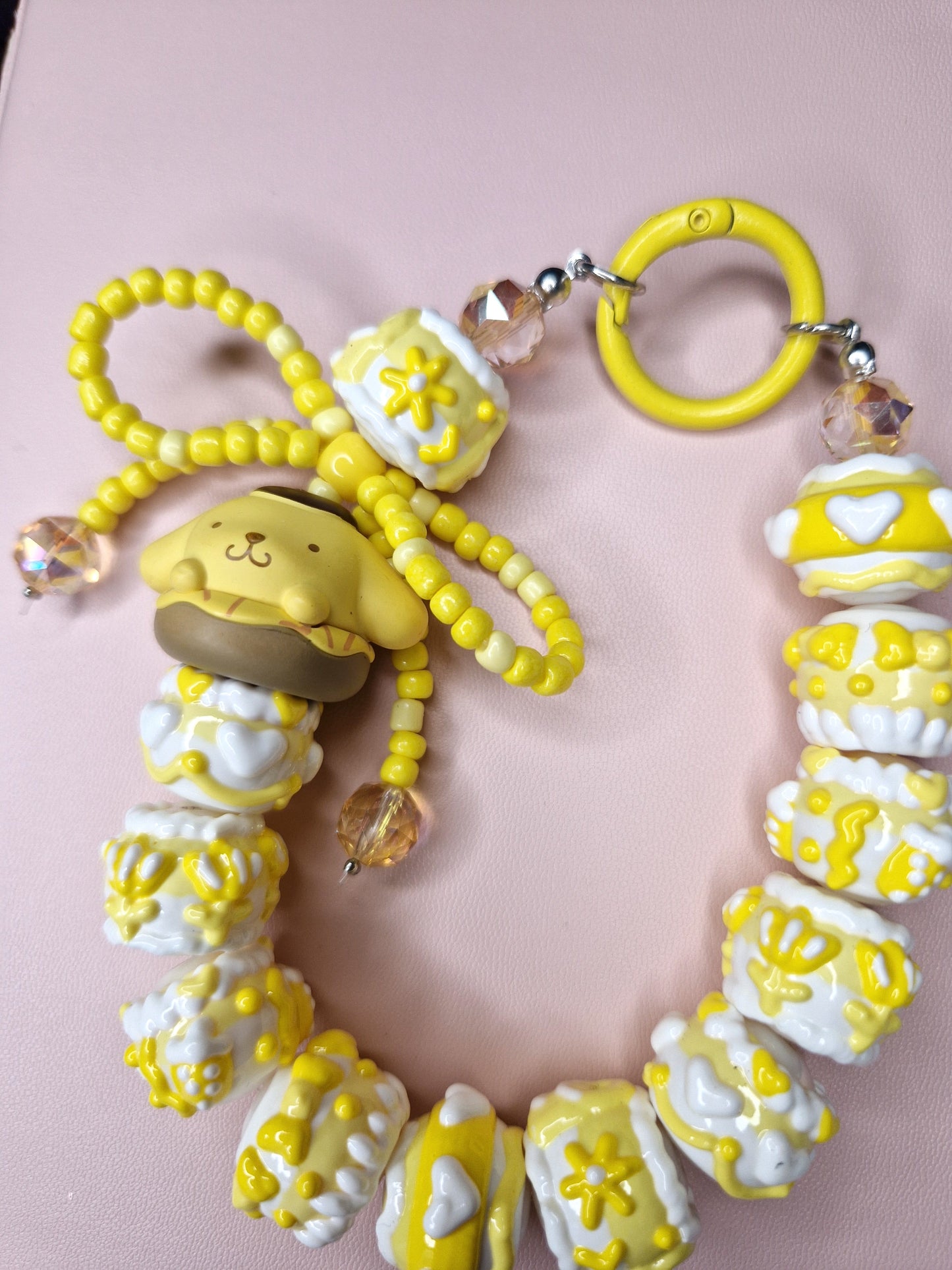 Pompompurin Phone Charm