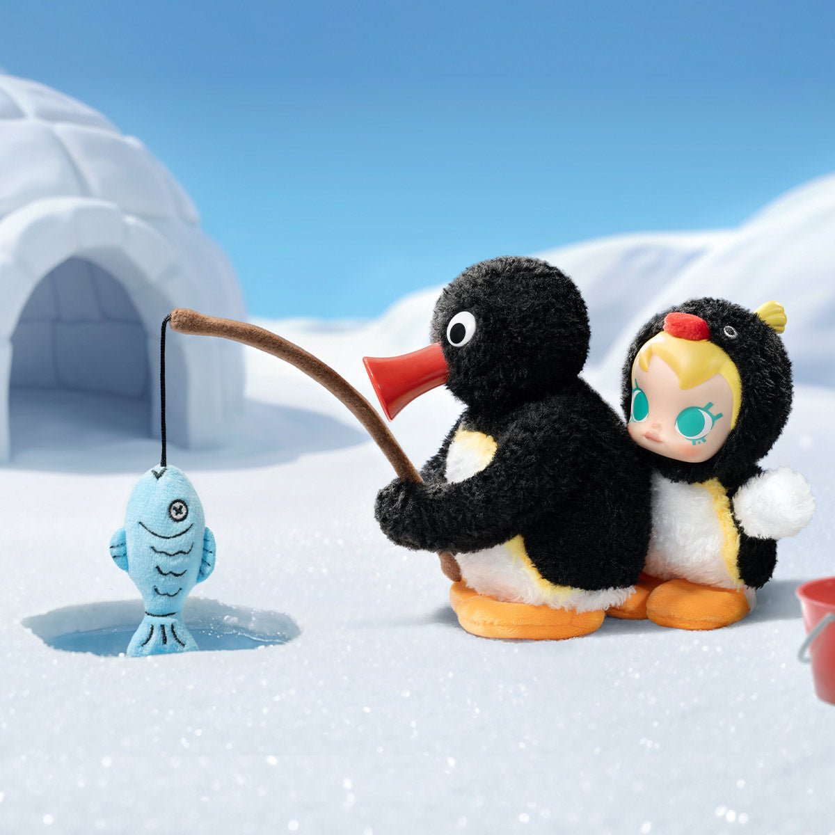 Baby Molly × Pingu Happy Fishing Series