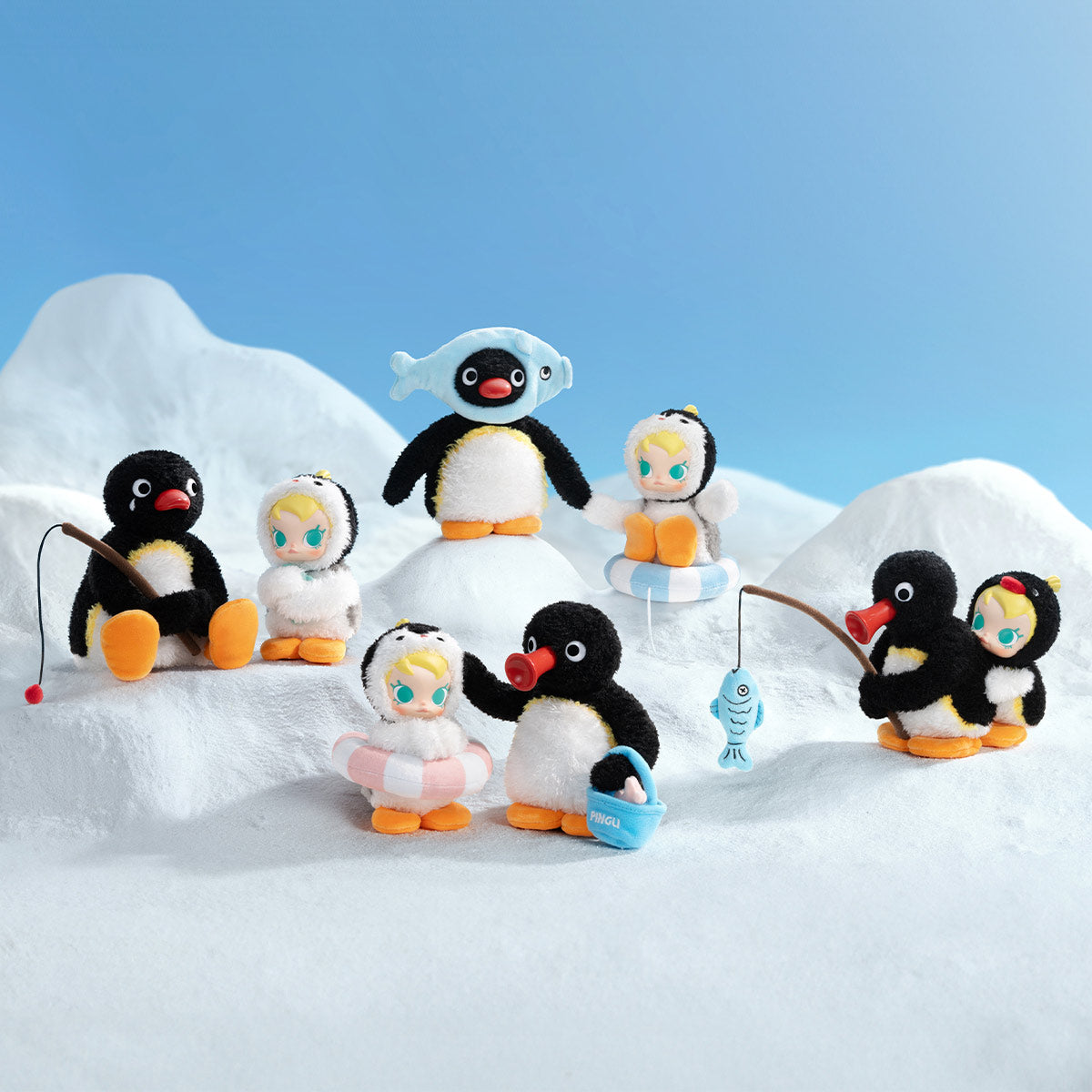 Baby Molly × Pingu Happy Fishing Series