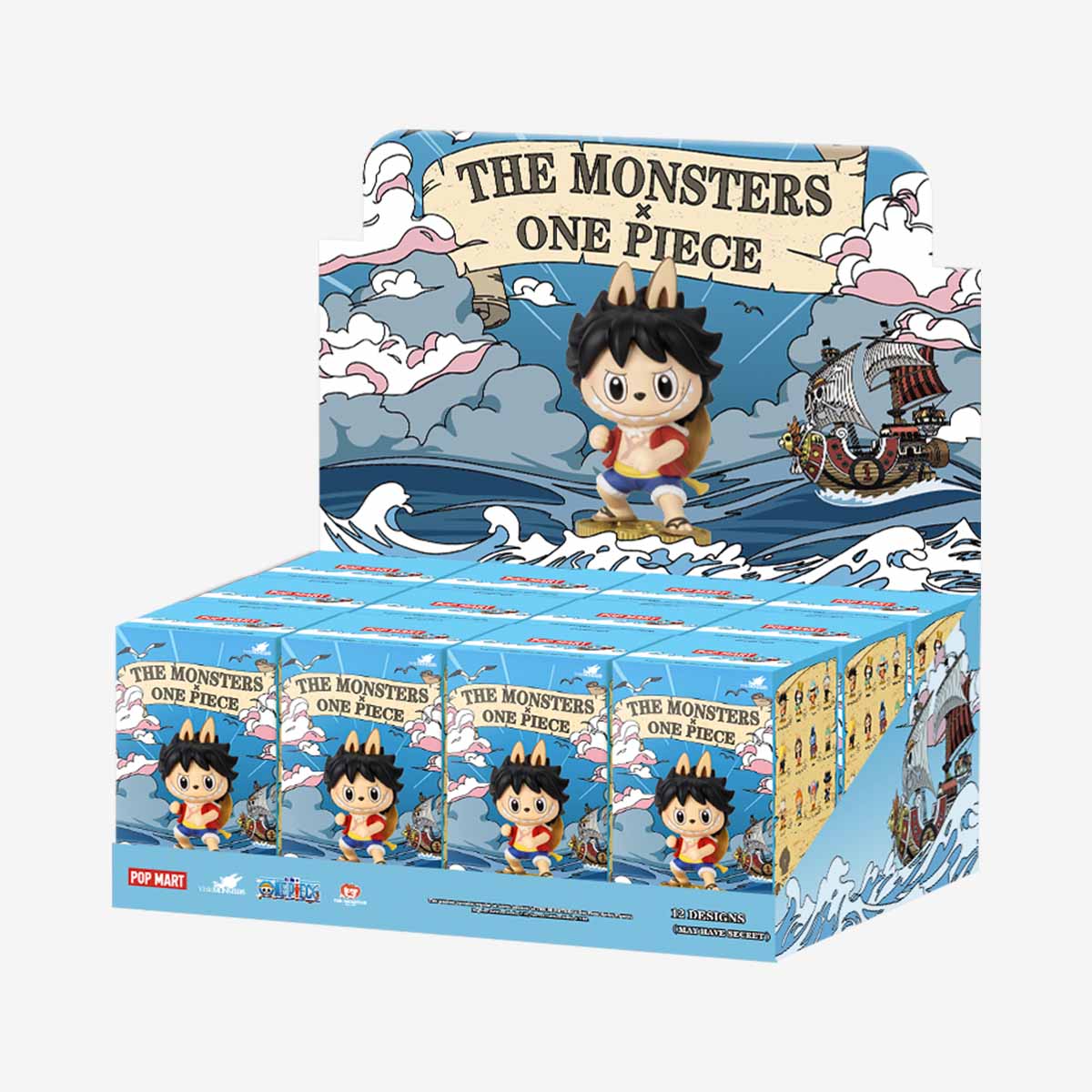 THE MONSTERS × One Piece Series Figures (WHOLE SET ONLY)