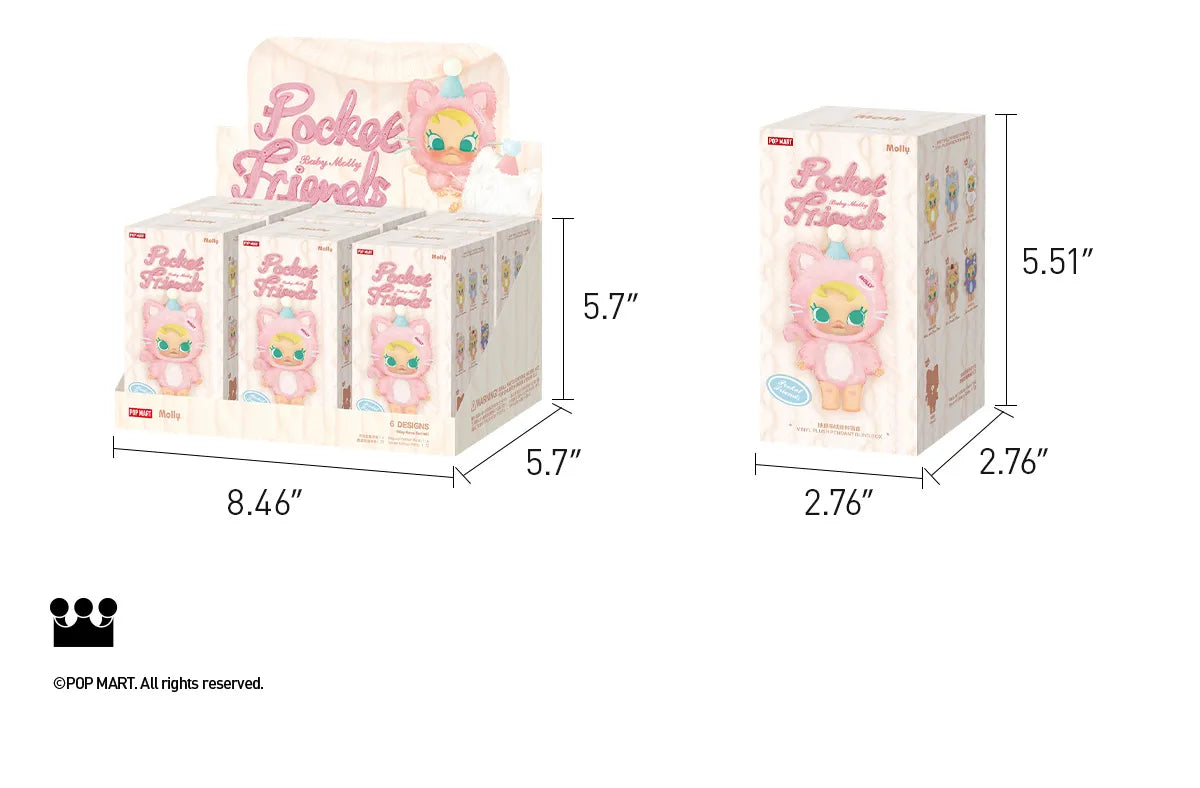 Baby MOLLY Pocket Friends Series – So Cute Mart