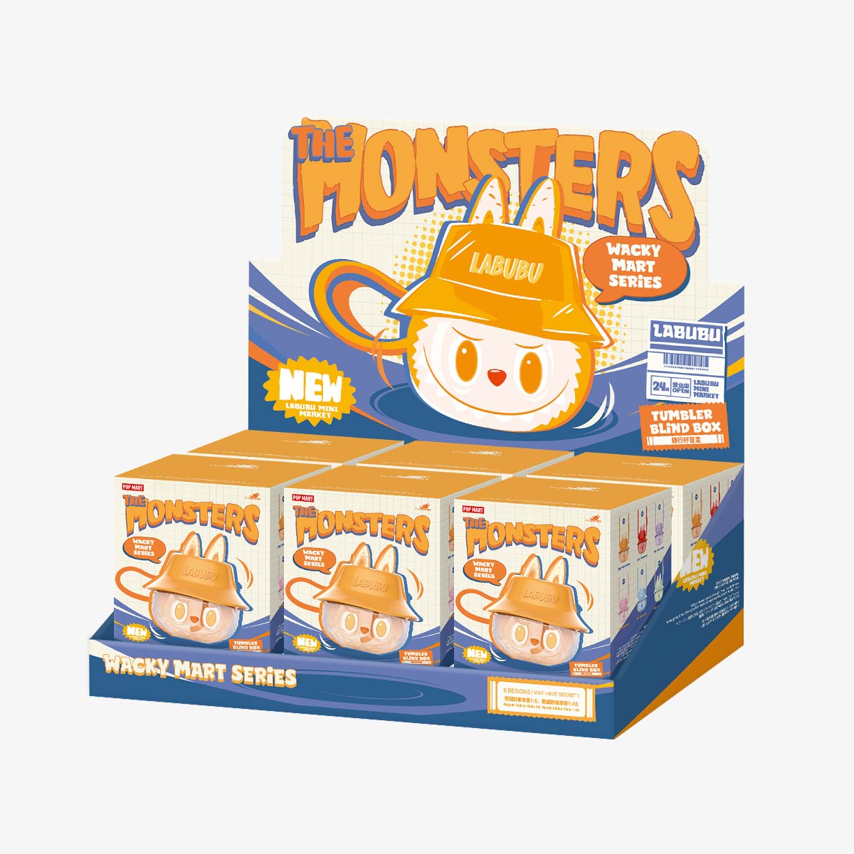 [PRE-ORDER] THE MONSTERS Wacky Mart Series-Tumbler Blind Box