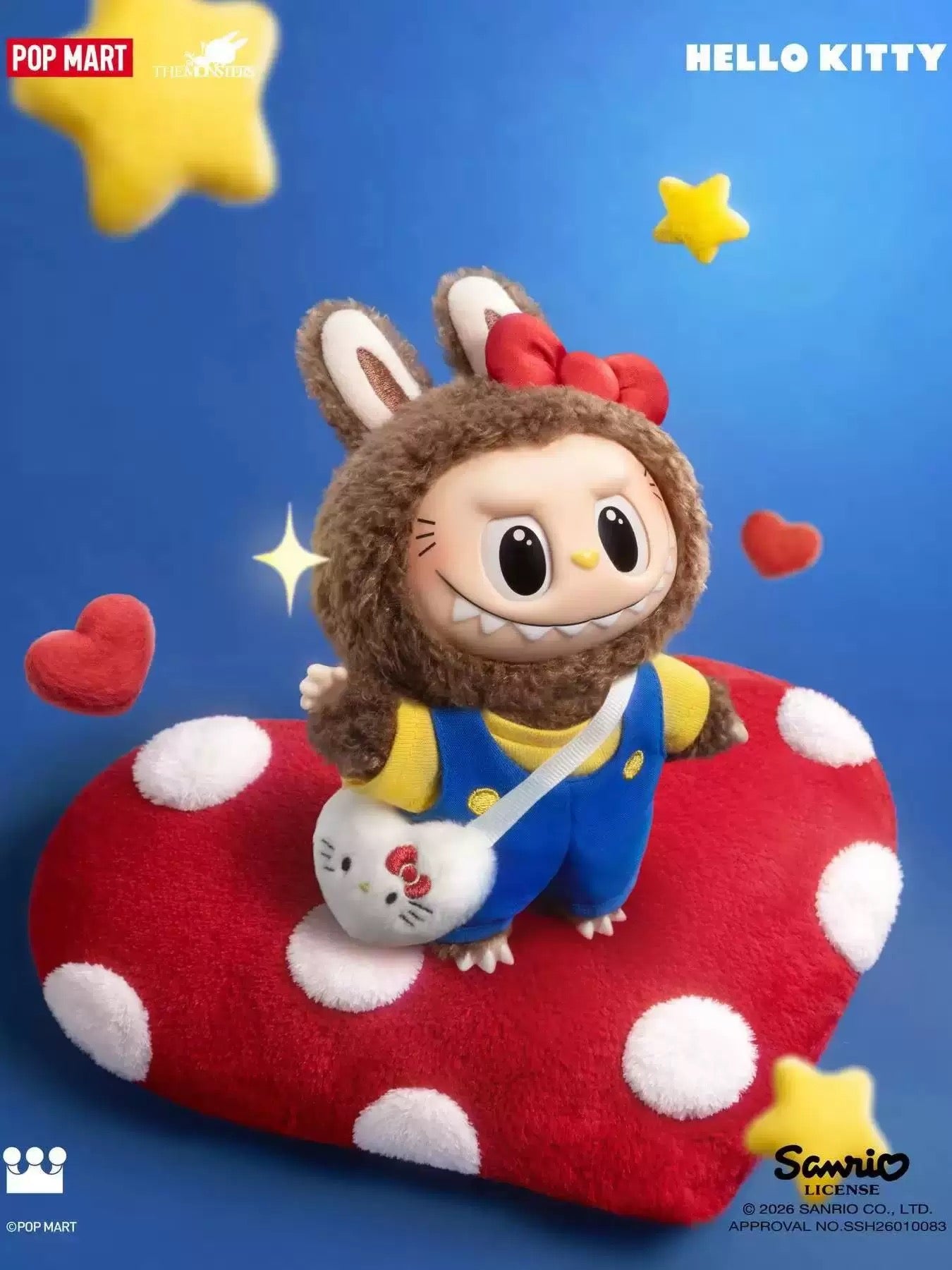 [PRE-ORDER] THE MONSTERS x Hello Kitty and Friends Series - Vinyl Plush Pendant Blind Box