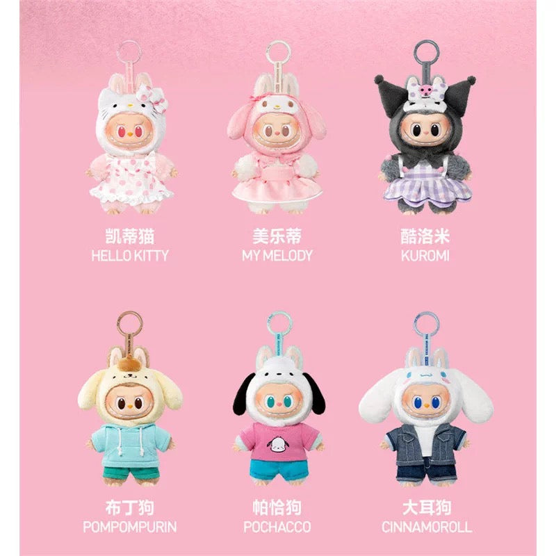 [PRE-ORDER] THE MONSTERS x Hello Kitty and Friends Series - Vinyl Plush Pendant Blind Box