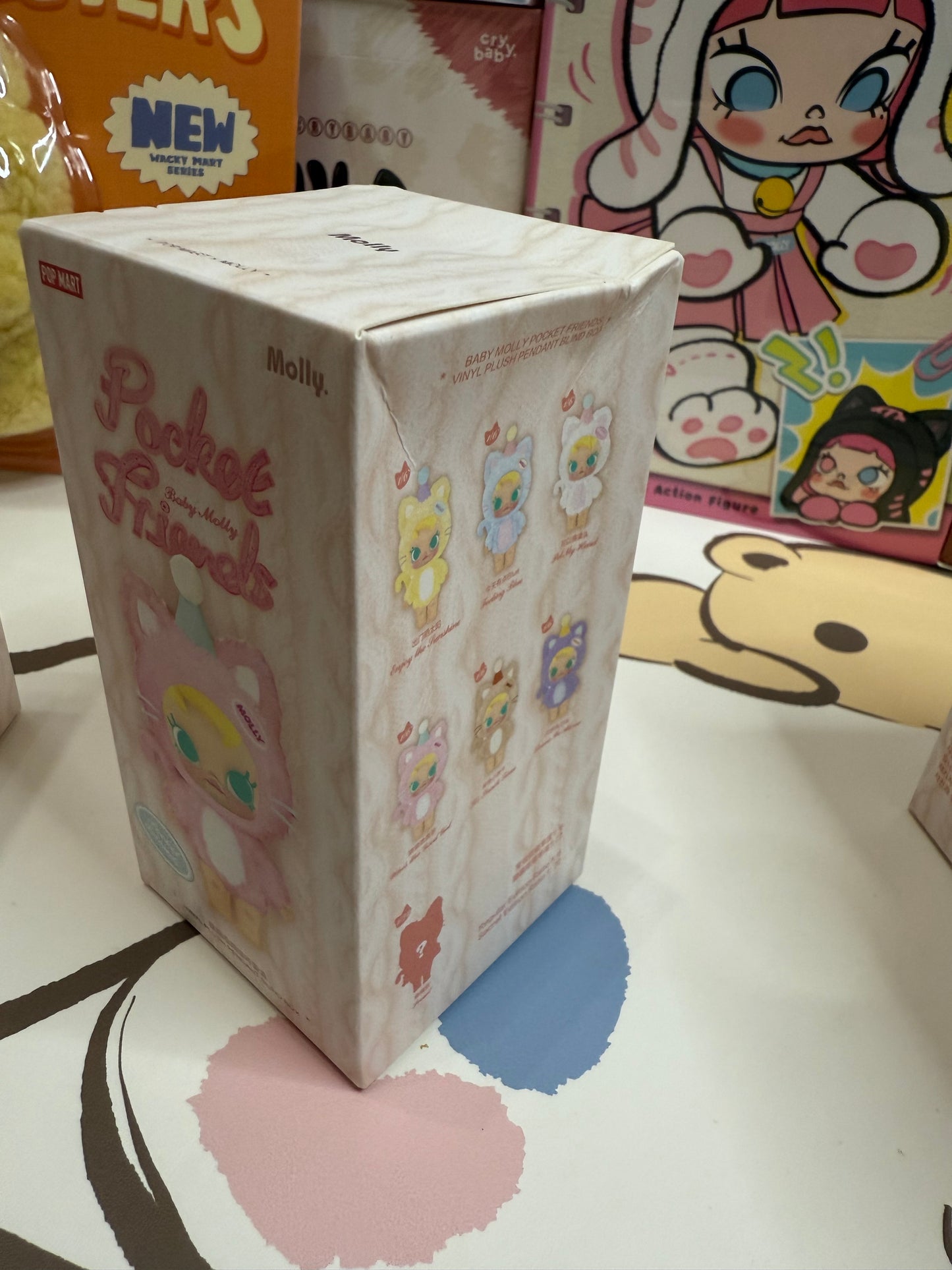 (Outer box damaged only) Baby MOLLY Pocket Friends Series