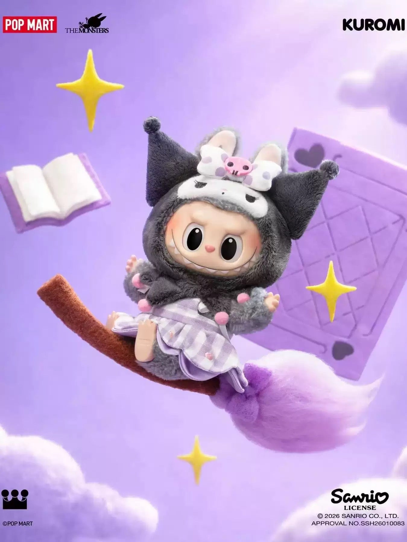 [PRE-ORDER] THE MONSTERS x Hello Kitty and Friends Series - Vinyl Plush Pendant Blind Box