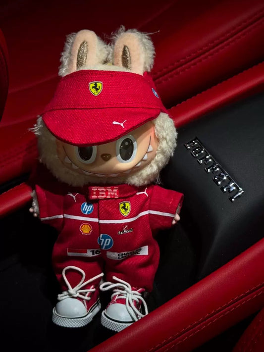 Labubu F1 Ferrari Uniform