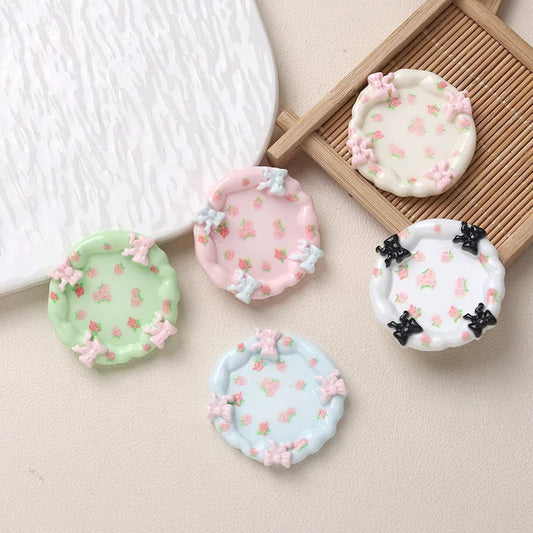 Cute Miniature Plates (round)