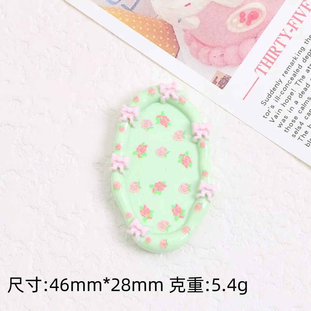 Cute Miniature Plates (long)
